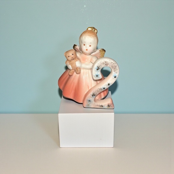 Josef Originals Other - Josef Originals 2nd Birthday Angel Porcelain Figurine